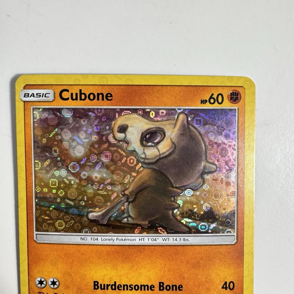 Cubone [Reverse Holo] #57 Pokemon Forbidden Light RARE‎ - Picture 4 of 6